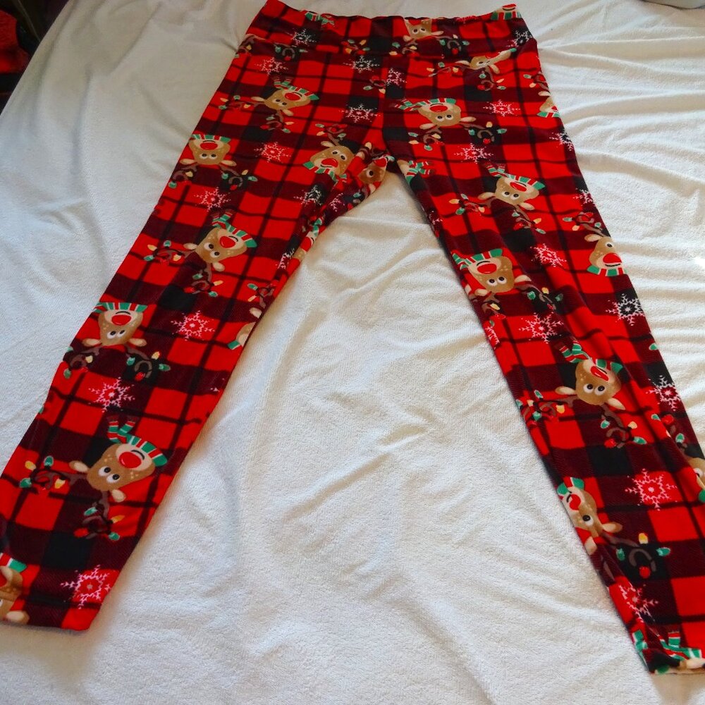 XXL No Boundaries Christmas leggings
